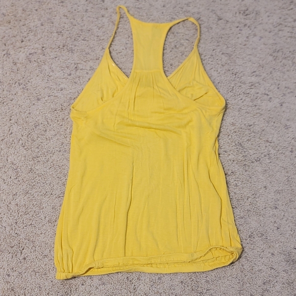 Yellow Racerback top - Picture 2 of 3